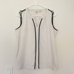 Calvin Klein Sleeveless Blouse